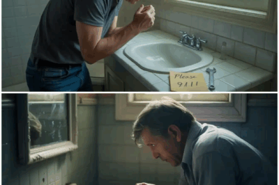 He Fixed the Sink—But Found Her Note: “Please Call 911