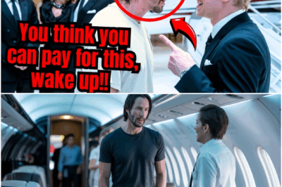 Keanu Reeves is humiliated by luxury jet employee, but when he reveals his identity, he freeze in..