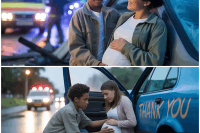 Homeless Black Boy Saves Pregnant Woman After Crash, What Happens Next Changes His Life Forever.