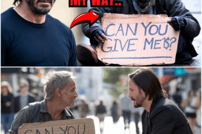 Homeless asks Keanu Reeves “Can you give me 1$” – What Keanu Reeves response is SHOCKING