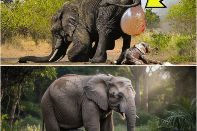 Elephant Gave Birth And Wouldn’t Stop Crying – Staff Were Shaken When They Saw The Baby!