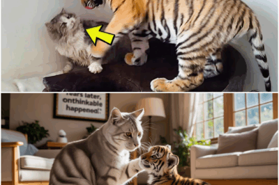 Mother Cat Adopted A Tiger Cub — YEARS Later, Something UNTHINKABLE Happened