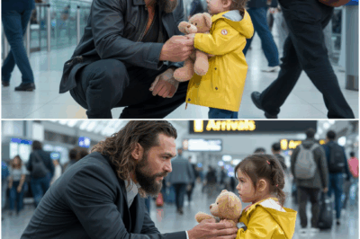 Jason Momoa Discovers a Lost Child at the Airport – His Next Move Will Melt Your Heart!