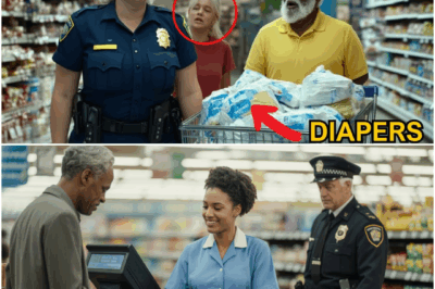 Cop Mocks Elderly Black Man for Buying Diapers, Unaware of Who the Cashier Is…