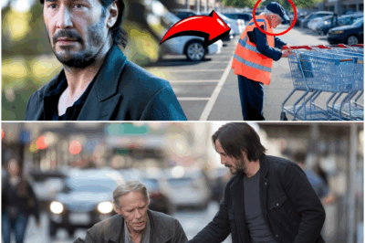Keanu Reeves Notices 90-Year-Old Pushing Carts to Afford Food, Then Does the Unthinkable!