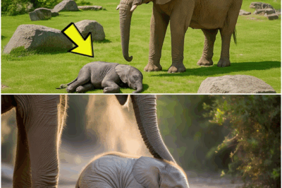 Baby Elephant Couldn’t Wake Up – What Its Mum Did Next Will Leave You SPEECHLESS!