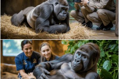Zookeepers Film Gorilla Giving Birth – They Scream When They See What Happens Next!