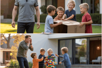 ELon musk Catches 4 Boys In His Yard, He Cries When He Realizes What They’re Doing.