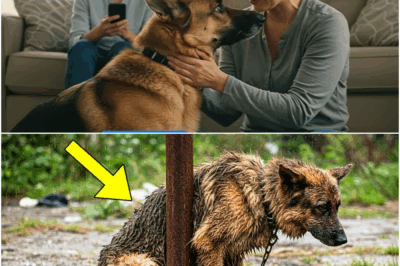 Abandoned German Shepherd Transforms into a Princess After Finding a Loving Home — Then This Happens