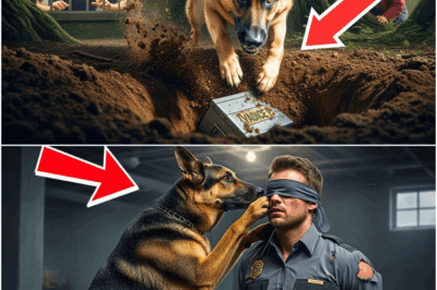 A Stray German Shepherd Rescued the Missing Cop — What He Did Next Had the Whole Force in Tears