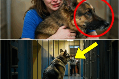 The German Shepherd at the Shelter That Everyone Ignored – Until One Woman Did Something Incredible
