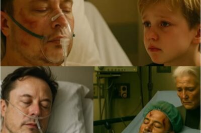 Tragedy on the Road: Elon Musk Heroically Shields Son as SUV Runs Red Light—Their Fate Uncertain