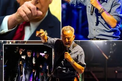 Springsteen’s Stage Becomes a Battleground—The Boss Calls Out the President with Raw, Powerful Performances