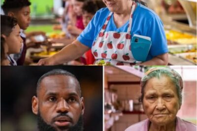 Cafeteria Lady Secretly Feeds Hungry Kids, Loses Her Job—But When NBA Superstar LeBron James Finds Out, His Incredible Response Moves an Entire Community to Tears