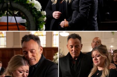 ‘Come on girl, even in the darkest hour… everything will be fine,’” Bruce Springsteen whispered, his gravelly voice carrying through the candlelit chapel at Brandon Blackstock’s funeral