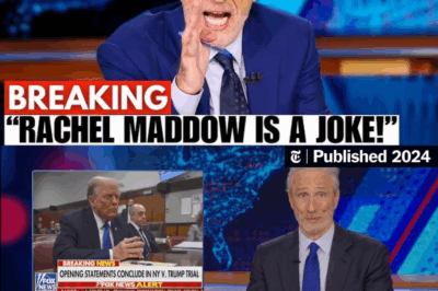 Jon Stewart Shocks Viewers as He Boldly Defends Trump and Calls Out MSNBC’s Bias in a Hilarious, Unfiltered Live TV Takedown