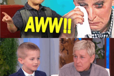 Ellen Can’t Hold Back Tears After This Incredible Kid Shares His Touching Story!