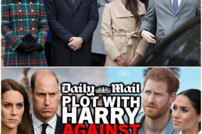 It’s War! Prince Harry and Meghan Markle Allegedly Conspire with Daily Mail in Plot to Take Down Prince William and Princess Catherine