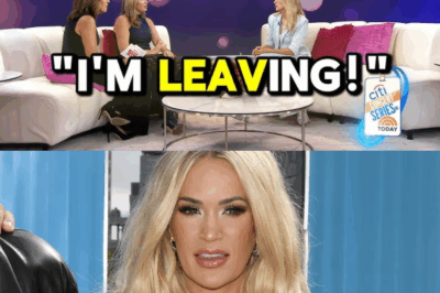 Carrie Underwood’s Explosive Confrontation on Live TV: A Morning Show Moment to Remember