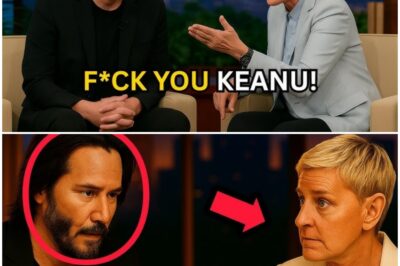 Keanu Reeves Faced Ellen’s Mockery Live on TV—His Quiet Response Made Her Regret It Instantly