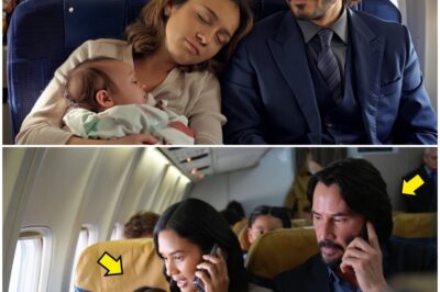 Stranger Bullies Mom With Crying Baby — Keanu Reeves Turns the Whole Plane Around