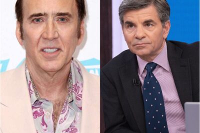 Nicolas Cage Booted From Good Morning America After Fiery On-Air Showdown With George Stephanopoulos