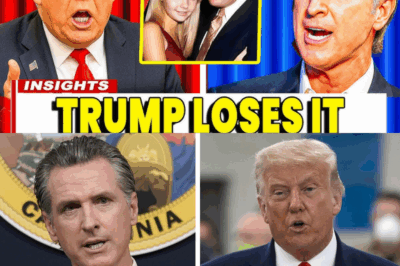 Live Showdown! Gavin Newsom Exposes Melania & Trump’s Dark Secrets—Trump Loses Control On Air!