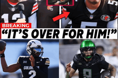 Shedeur Sanders Explodes on Dillon Gabriel With Shocking Rant, Demands NFL Permanently Ban Him From the League as Players and Fans React in Total Shock