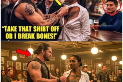 Biker Ripped Off a Black Woman’s Shirt — Her Tattoo Stopped the Bar Cold