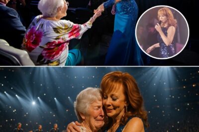 “I Never Thought She’d Even Know My Name… And Then She Was Holding My Hand.” In Front Of 55,000 Fans, Reba McEntire Stopped Mid-Song, Walked Off The Stage, And Changed One Woman’s Life Forever.