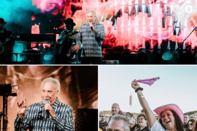 “Even At 84, Tom Jones Commands The Stage Like No Other.” From The Moment He Stepped Into The Spotlight At Chepstow, The Crowd Of Nearly 40,000 Was Captivated