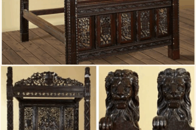 Abandoned Wooden Bed Discovered in Chester Hotel Parking Lot Sells for an Astonishing $25 Million