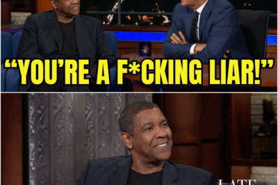 Intense Confrontation Makes Denzel Washington Leave Colbert’s Show Mid-Interview