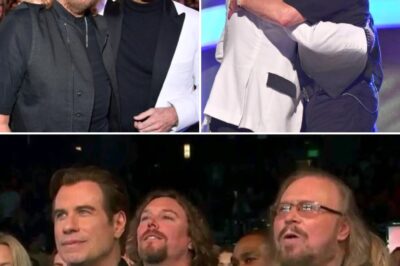 Barry Gibb, 70, Shakes Los Angeles With Electrifying You Should Be Dancing and Stayin’ Alive Performance, Reuniting With John Travolta on Stage and Proving Legends Never Fade