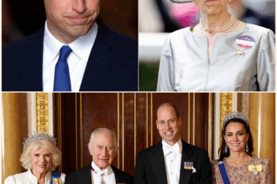 Royal Bombshell: Prince William Seizes the Throne as Princess Anne Reveals King Charles’s Final Secret! 👑😱