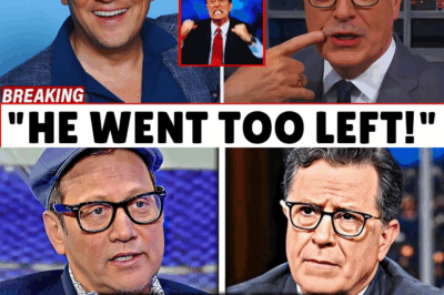 Rob Schneider Leaves Stephen Colbert Speechless as He Blasts the Woke Left, Exposing Hypocrisy and Sparking Outrage Among Progressive Audiences on Live Television