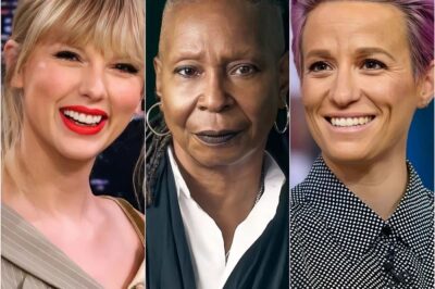 Taylor Swift, Whoopi Goldberg, and Megan Rapinoe shock the world with their plans to flee the United States together, all with the motives linked to billionaire Elon Musk.