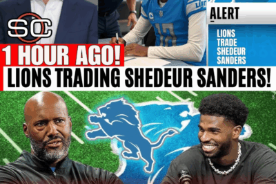 🚨BREAKING NEWS! JUST HAPPENED! DEAL DONE! PROBOWL SHEDEUR SANDERS IN LIONS! DETROIT LIONS NEWS TODAY