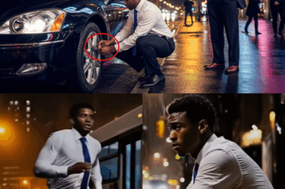 Black Man Missed Night Bus Helping Old Man with Flat Tire — Didn’t Know He Owned a Big Company!