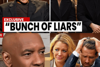 Denzel Washington just OWNED Blake Lively & Ryan Reynolds in front of everyone!