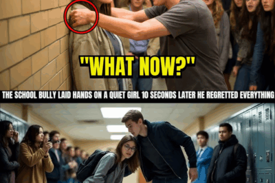 The School Bully Lays Hands on a Quiet Girl, 10 Seconds Later, He Regrets Everything