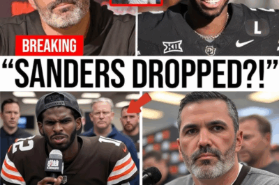 3 MIN AGO: Browns Make UNEXPECTED Move To Drop Shedeur Sanders! FANS FUMING!