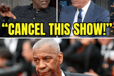 Unscripted Showdown: Denzel Washington’s Walk-Off Stuns Colbert and Late-Night TV