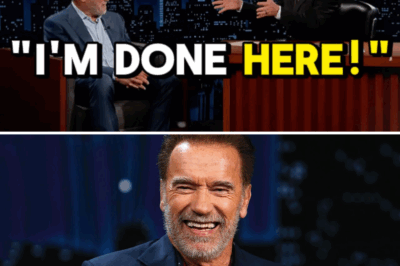 No Jokes Tonight: Schwarzenegger’s Emotional Walk-Off That Changed Late Night TV