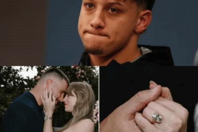 BREAKING: Taylor Swift gets engaged to Travis Kelce, shows off giant ring. But even more surprising, Patrick Mahomes was called out by fans after a “”slip of the tongue”” comment about Kelce – sparking a wave of controversy across the NFL!