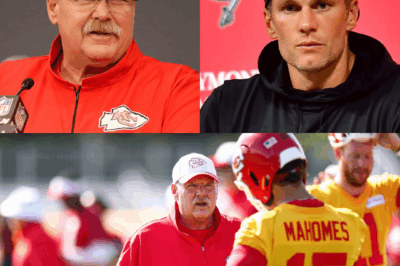 BREAKING: Tom Brady has accused Kansas City Chiefs head coach Andy Reid of unprofessional work attitudes, which have led to a noticeable decline in the team’s performance.