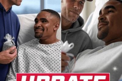 Tom Brady quietly visited Jalen Hurts in the hospital following what sources describe as a “concerning health scare.”