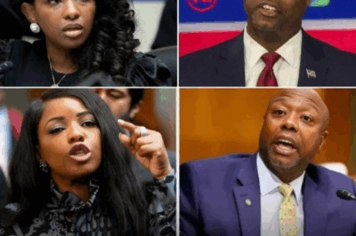 A Fiery Showdown: Tim Scott Attacks Jasmine Crockett — Her Response Leaves Him Speechless, Shocking the Nation!