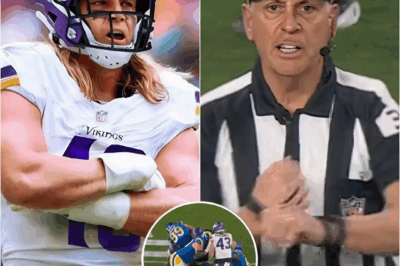 The NFL CEO imposed the highest fine in NFL history on the referee for major mistakes made during the Vikings vs. Rams game.