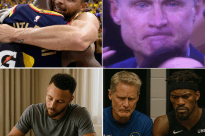THE END OF LEGENDS: Stephen Curry wrote two emotional letters, one to coach Steve Kerr and one to Jimmy Butler, about his surprising RETIREMENT.